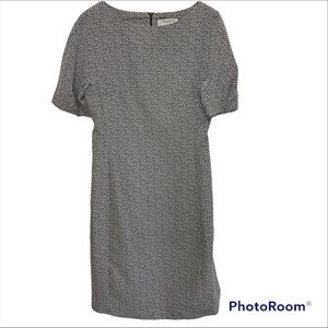 M.M. LaFleur The Susanna Dress Pebble Jacquard Size 6